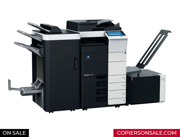 Konica Minolta Bizhub C454e Color Copier Printer Scanner Low Meter-Used Very Clean 