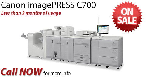 CANON imagePRESS C700 | SUPER LOW METERS | FOR SALE | C700