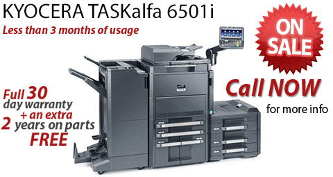 Buy the Kyocera TASKalfa 6501i For Sale at Low Price - Full Warranty