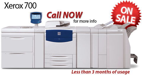 xerox 700 digital color press for sale at low price