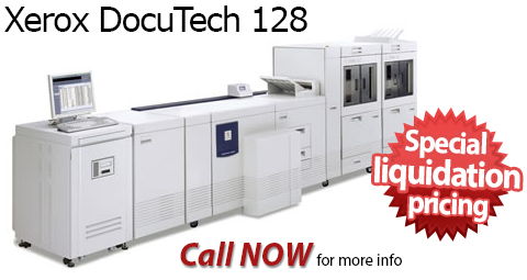 Xerox DocuTech 128 FOR SALE at Low Price! - CopiersOnSale