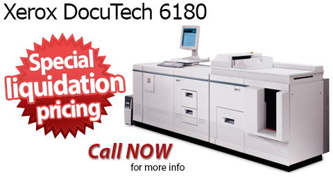 Xerox DocuTech 6180 FOR SALE at Low Price! - CopiersOnSale